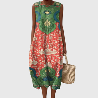 Vera | Bohemian Style Midi Dress