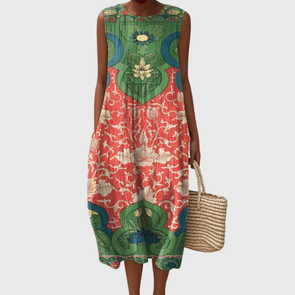 Vera | Bohemian Style Midi Dress