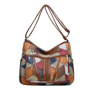 Fern™ Patchwork skulderveske