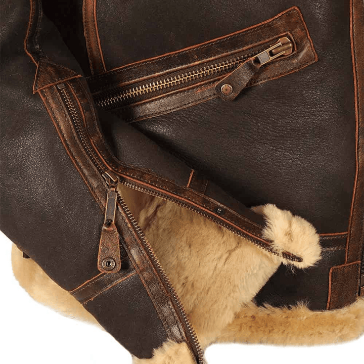 Maverick | Stilingas odinis paltas