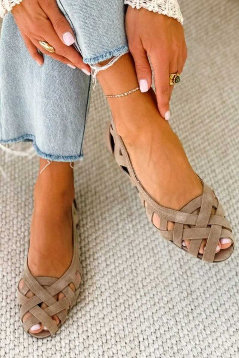 Azzurra™ | Išpinti „Vivace“ sandalai