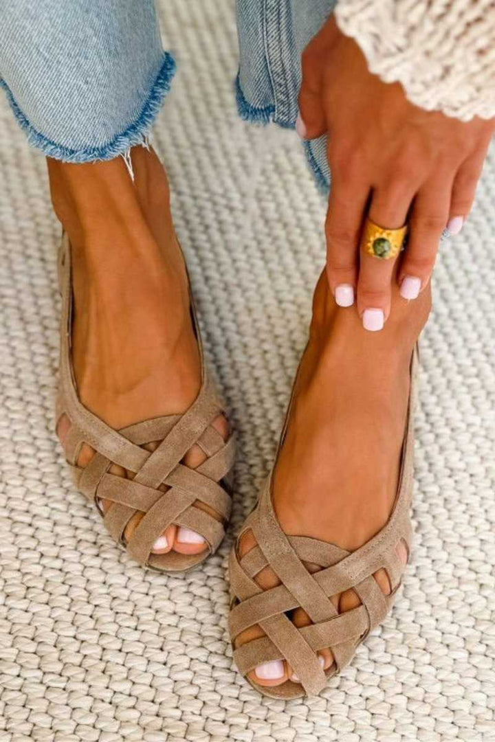 Azzurra™ | Išpinti „Vivace“ sandalai