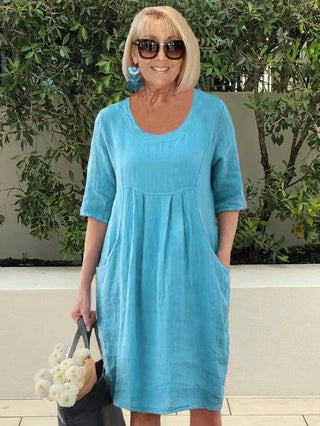 Lisa | Vasarinė suknelė su kišenėmis