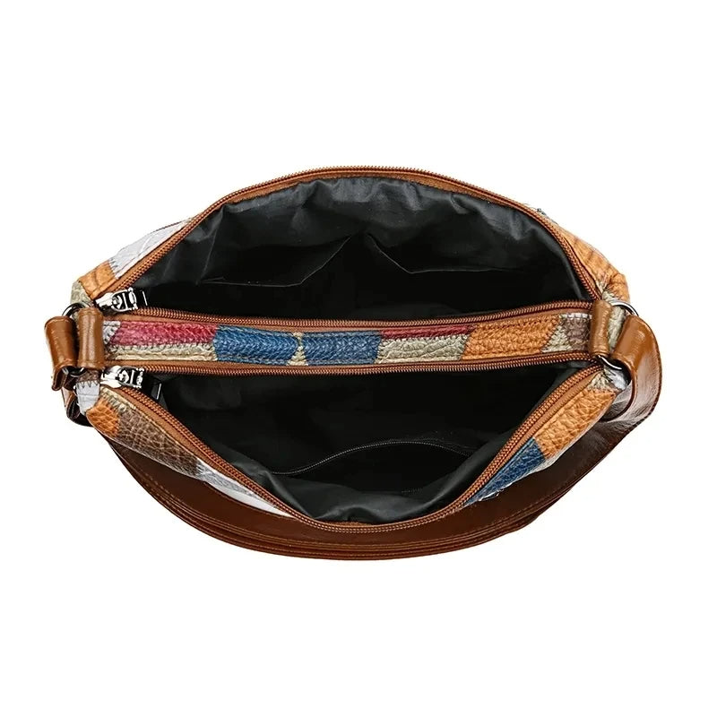 Fern™ Patchwork skulderveske