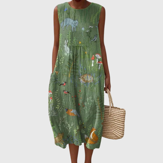 Speranza | Woodland Midi Dress