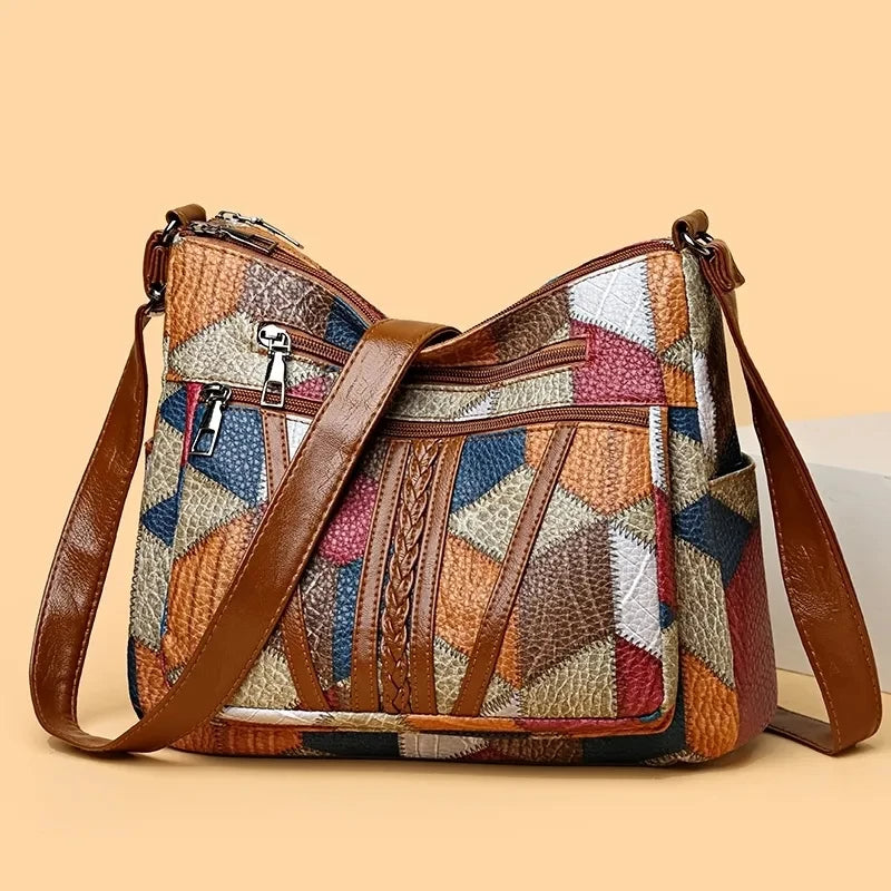 Fern™ Patchwork skulderveske
