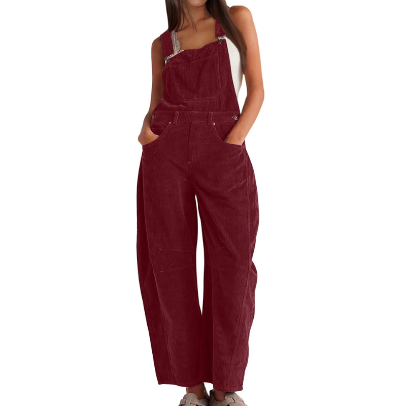 Ingrid | Avslappet jumpsuit med vide ben