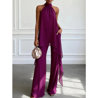 Viola | Stilingas Halter Komplektas su Kelnėmis