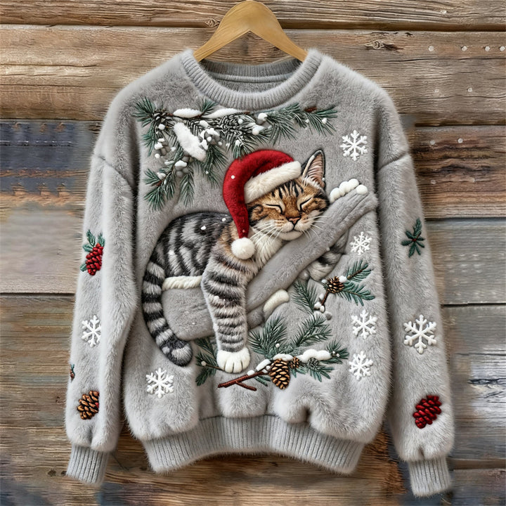 Pull de Noël pour Chats™ - julekatt
