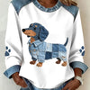 Lilah™ – Patchwork Dachshund Genser