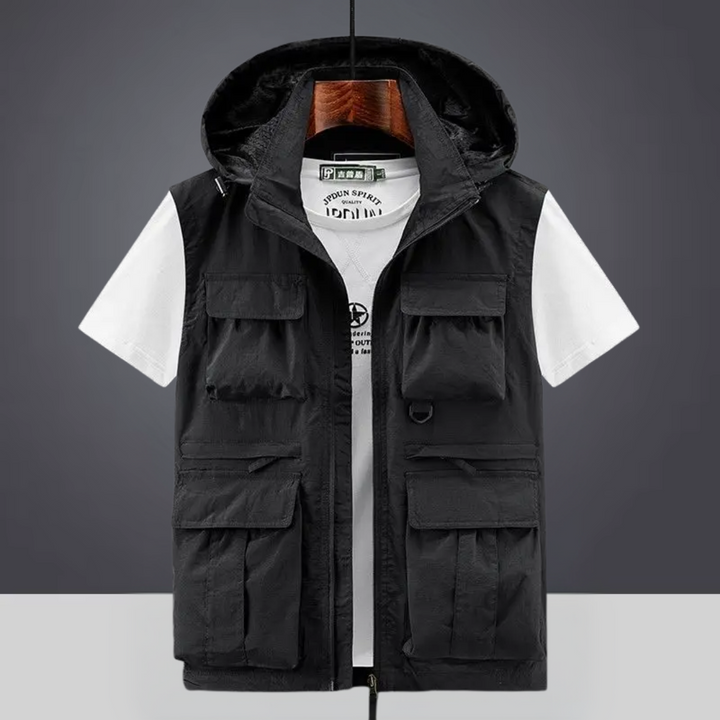 Colin™ – Hette Multi-Lomme Pustende Cargo Gilet