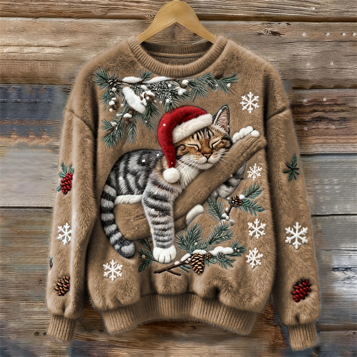 Pull de Noël pour Chats™ - julekatt