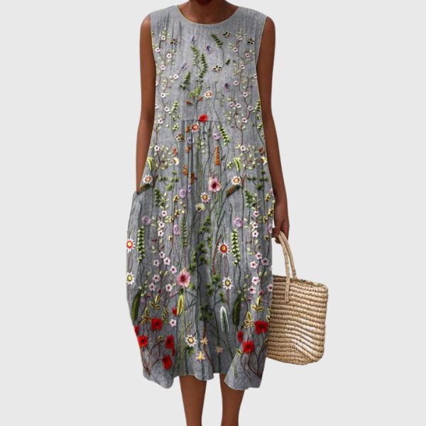 Cara | Wildflower Midi Dress
