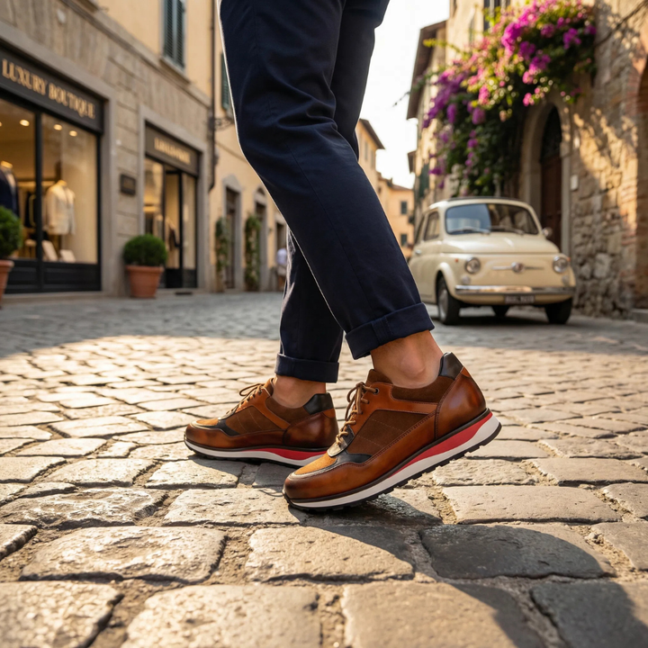 Stefano | Klassiske Minimal Sneakers