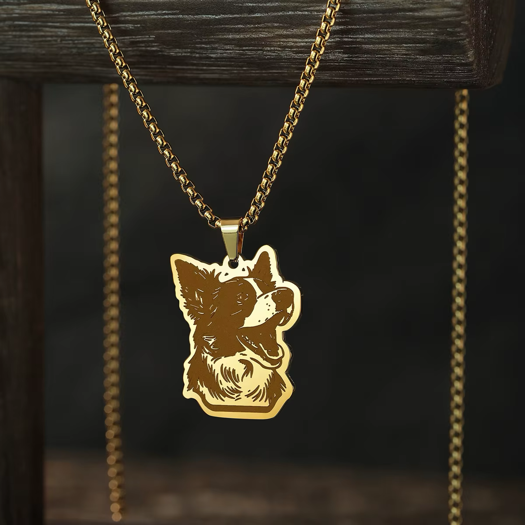 🥇 Trofast™ 1+1 | Halskjede for Hundeelskere