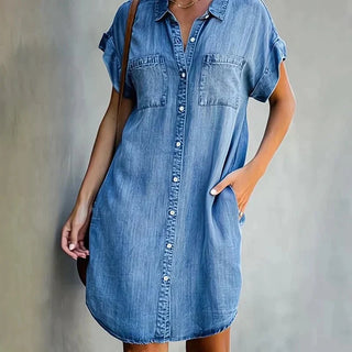 Aubree | Denim Casual Dress