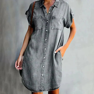 Aubree | Denim Casual Dress