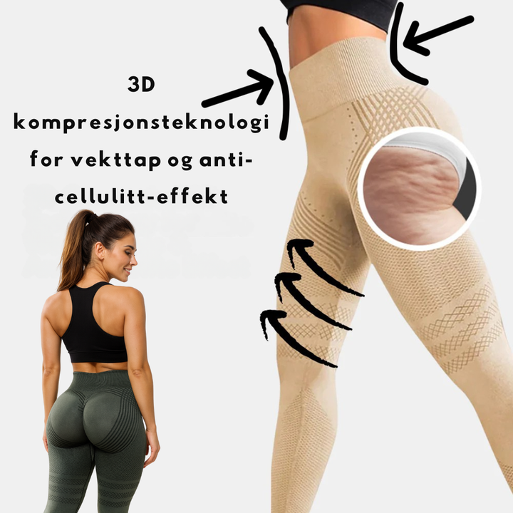 LIV| Innovativ 3D Anti-Cellulitt Leggings