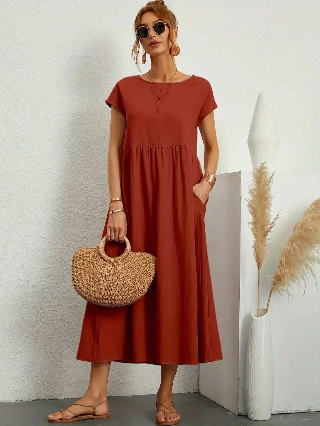 Nataly | Midi Casual Dress