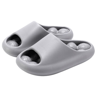 TZLDN Ergonomic EVA Unisex Bathroom Slippers Water-Leakage-Proof Massage Indoor Slippers Comfortable Breathable Casual Slippers