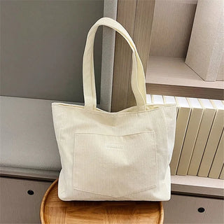 Bolsa tote de ombro de veludo feminino, bolsa casual de moda de grande capacidade para sair, bolsas e bolsas designer