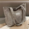 Bolsa tote de ombro de veludo feminino, bolsa casual de moda de grande capacidade para sair, bolsas e bolsas designer