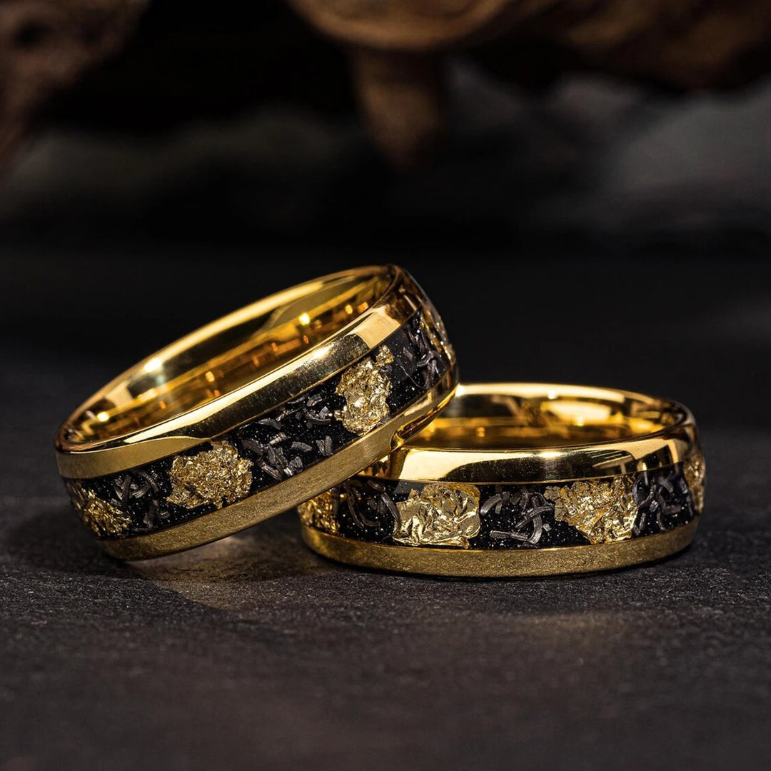 Klassisk herre-ring i gulltungsten – Tidløs styrke og eleganse