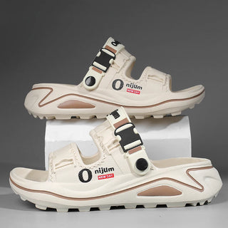 2026 Summer Men's Slippers Beach Clogs Outdoor Sandals Comfortable Soft EVA Slides Men Casual Garden Shoes Male Indoor Slippers