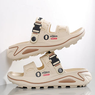 2026 Summer Men's Slippers Beach Clogs Outdoor Sandals Comfortable Soft EVA Slides Men Casual Garden Shoes Male Indoor Slippers