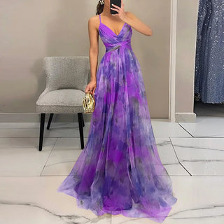 Giselle | Įspūdinga Maxi suknelė su gėlių motyvais