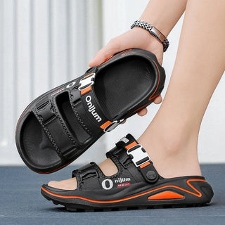 2026 Summer Men's Slippers Beach Clogs Outdoor Sandals Comfortable Soft EVA Slides Men Casual Garden Shoes Male Indoor Slippers