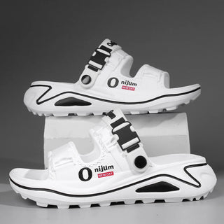 2026 Summer Men's Slippers Beach Clogs Outdoor Sandals Comfortable Soft EVA Slides Men Casual Garden Shoes Male Indoor Slippers