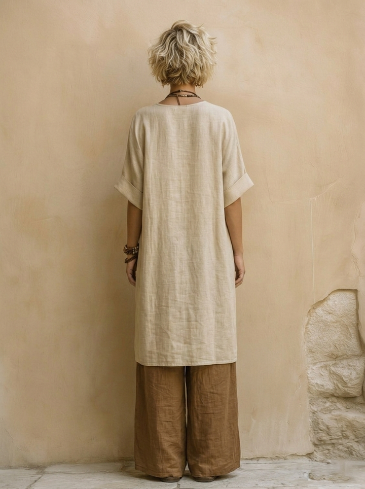 Alessia | Bohemian Long Embroidered Dress
