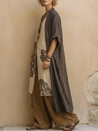 Alessia | Bohemian Long Embroidered Dress