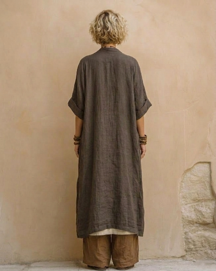 Alessia | Bohemian Long Embroidered Dress