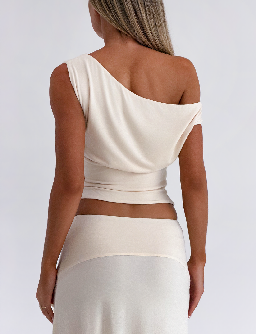 ALYSSA KREMAS OFF-SHOULDER TOP