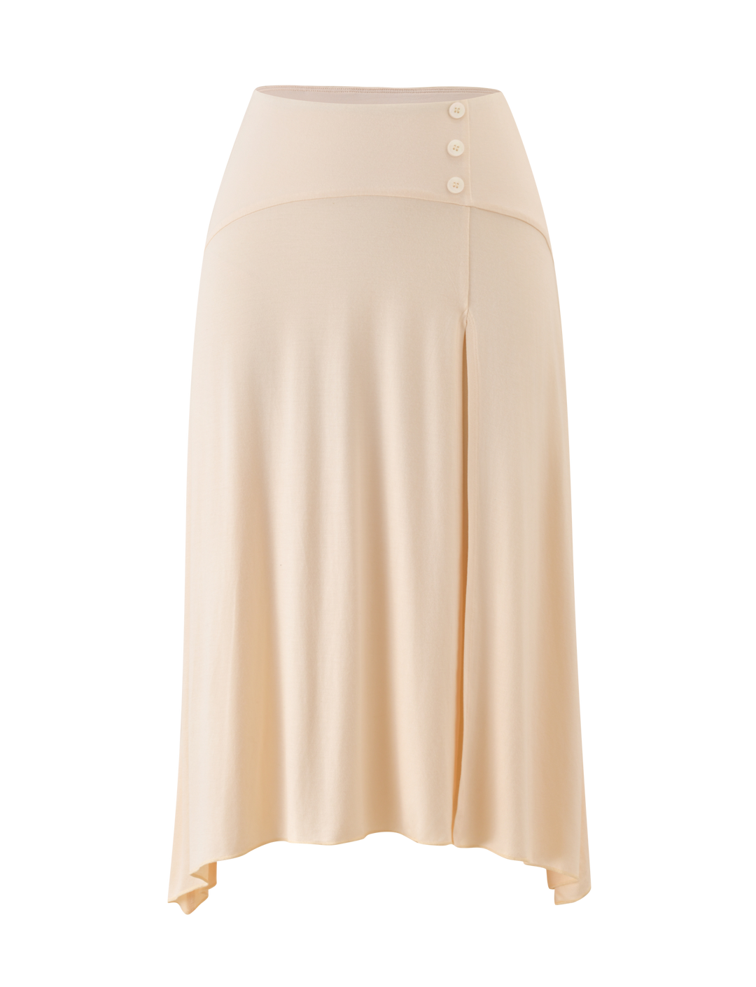 ALYSSA HI-LOW SKIRT - CREAM