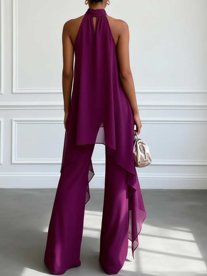 Viola | Stilingas Halter Komplektas su Kelnėmis