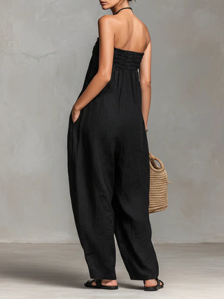 Nina | Elegantiškas Jumpsuit'as Be Rankovių