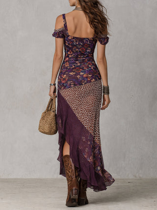Fiora | Bohemian Elegant Maxi Dress