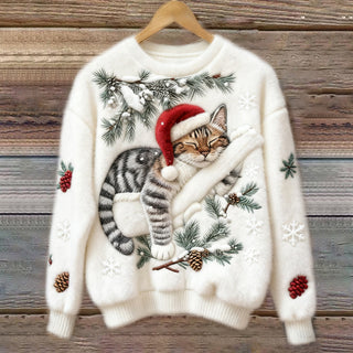 Pull de Noël pour Chats™ - julekatt