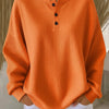 Adèle™ | Sweatshirt à Col Élégant