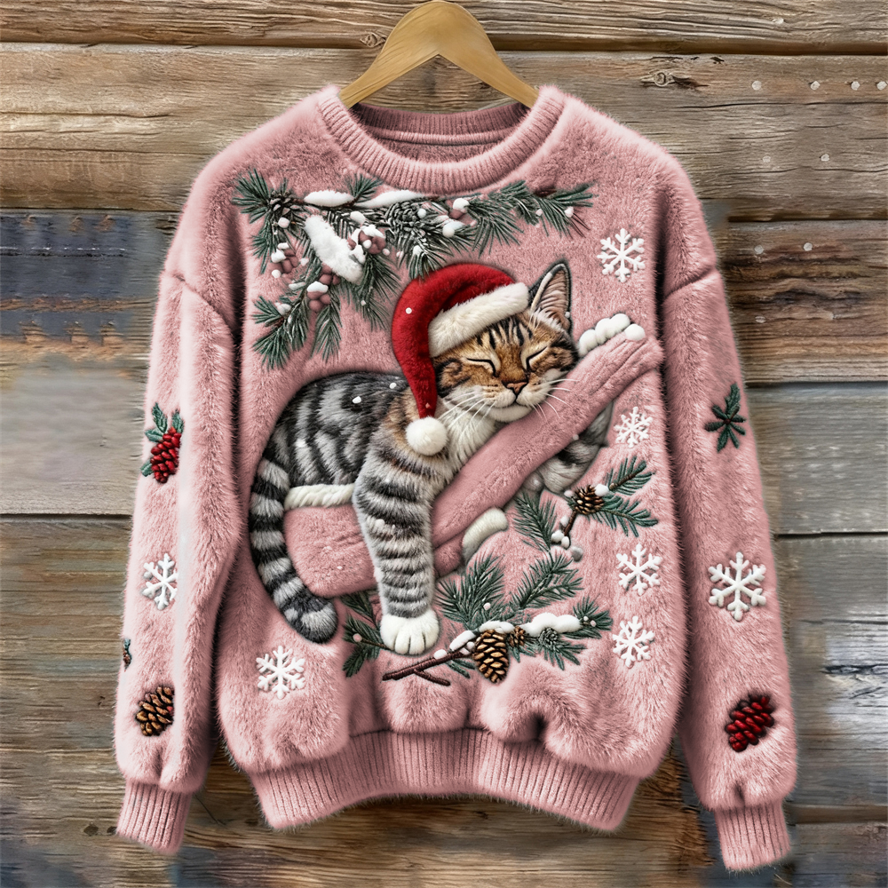 Pull de Noël pour Chats™ - julekatt
