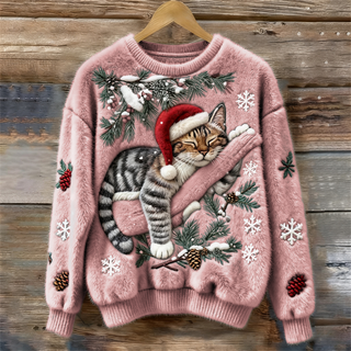Pull de Noël pour Chats™ - julekatt