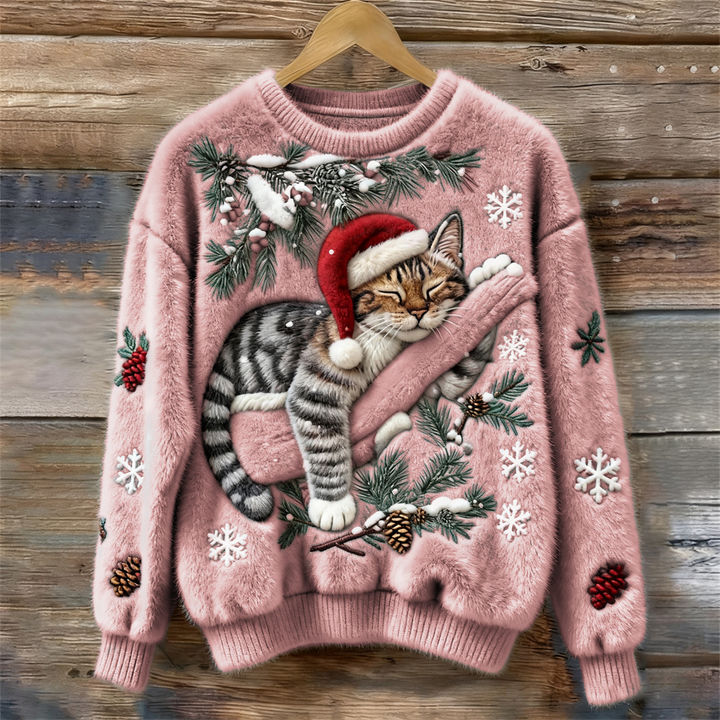 Pull de Noël pour Chats™ - julekatt