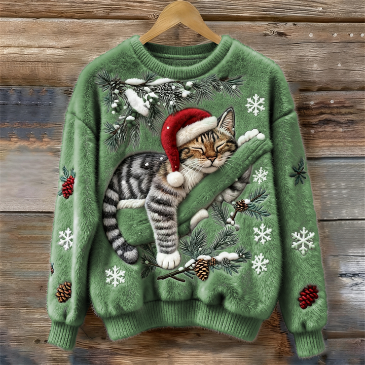 Pull de Noël pour Chats™ - julekatt
