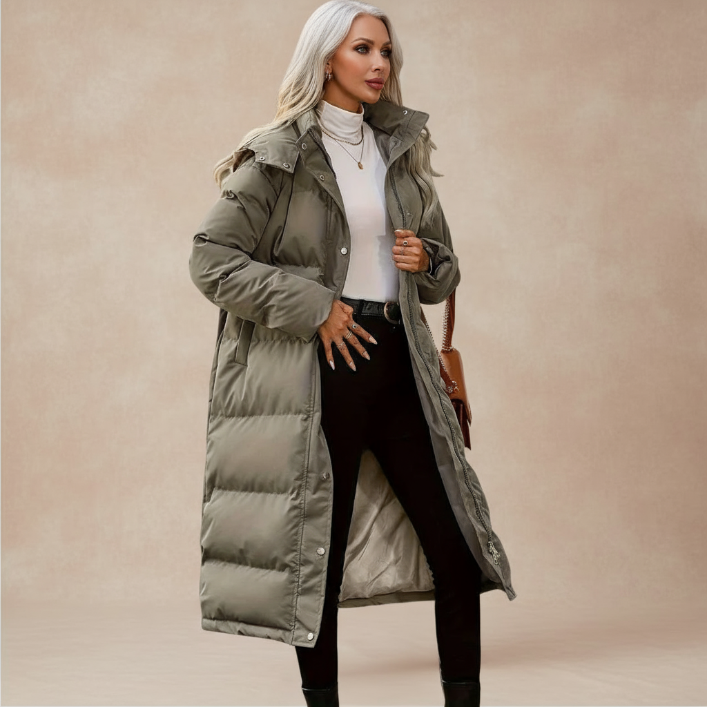SOFIE | LANG DUNJAKKE FOR KVINNER