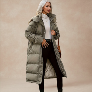 SOFIE | LANG DUNJAKKE FOR KVINNER