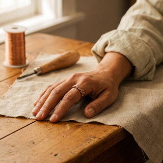 Beatrice | Copper Sukta Ring