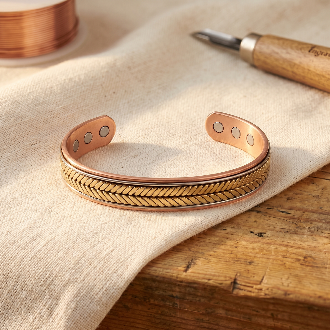 Daisy | Chevron Pattern Adjustable Bracelet